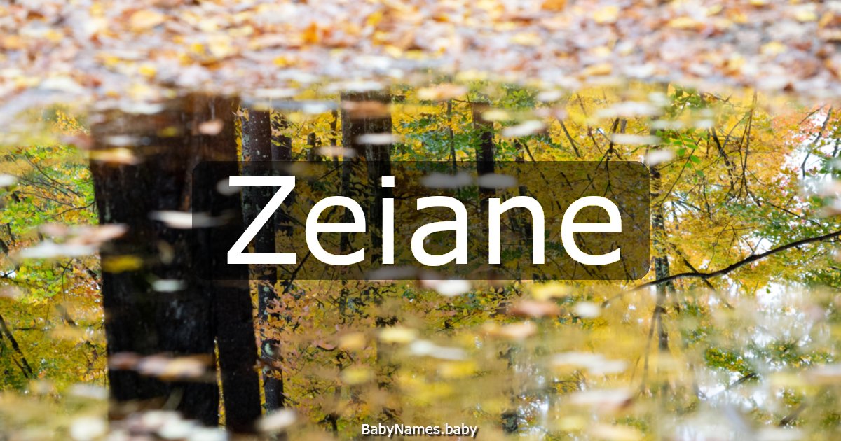 Zeiane