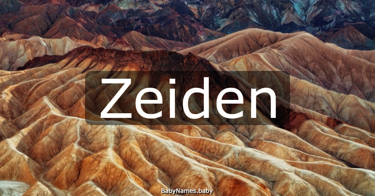 Zeiden