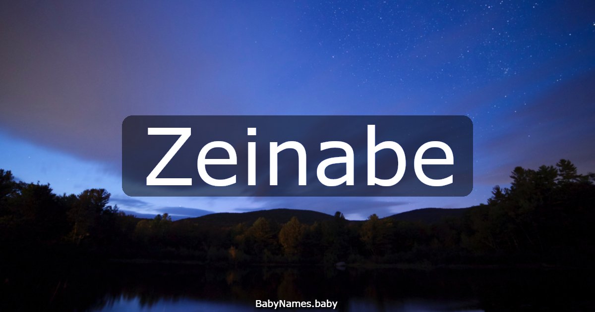 Zeinabe