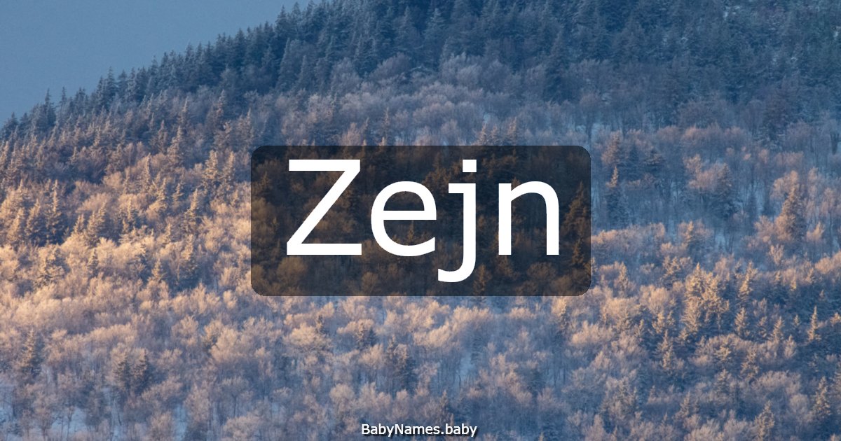 Zejn