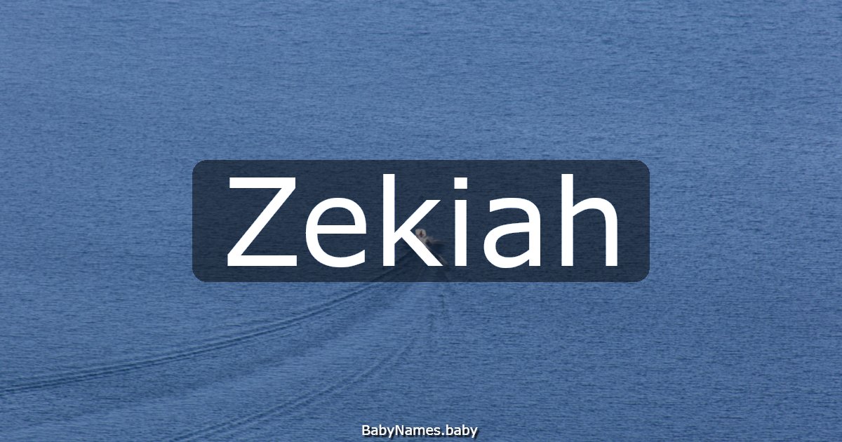 Zekiah