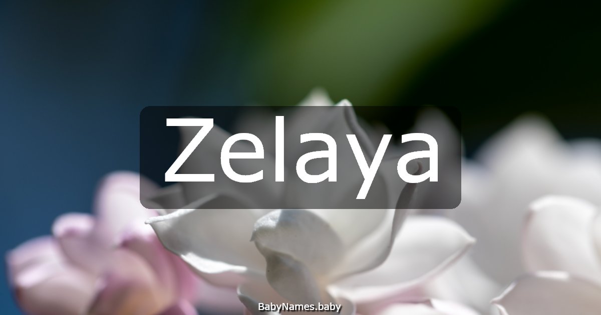 Zelaya