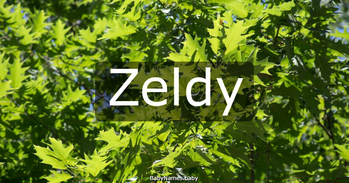 Zeldy