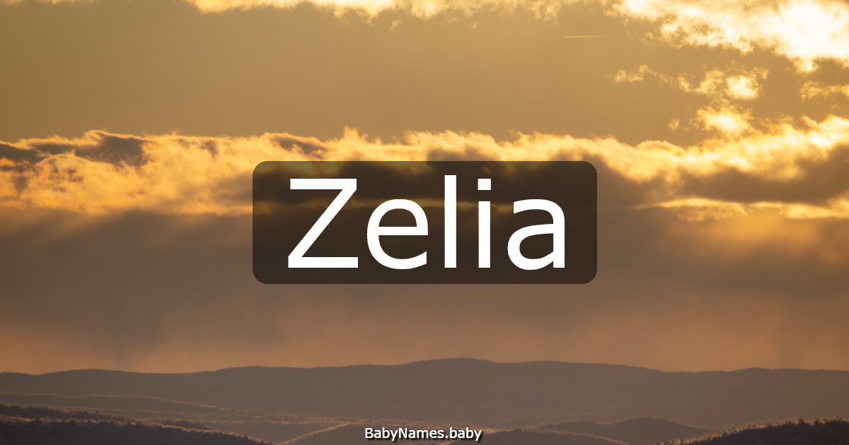 Zelia