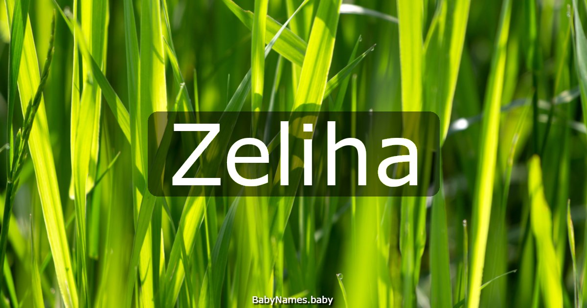 Zeliha