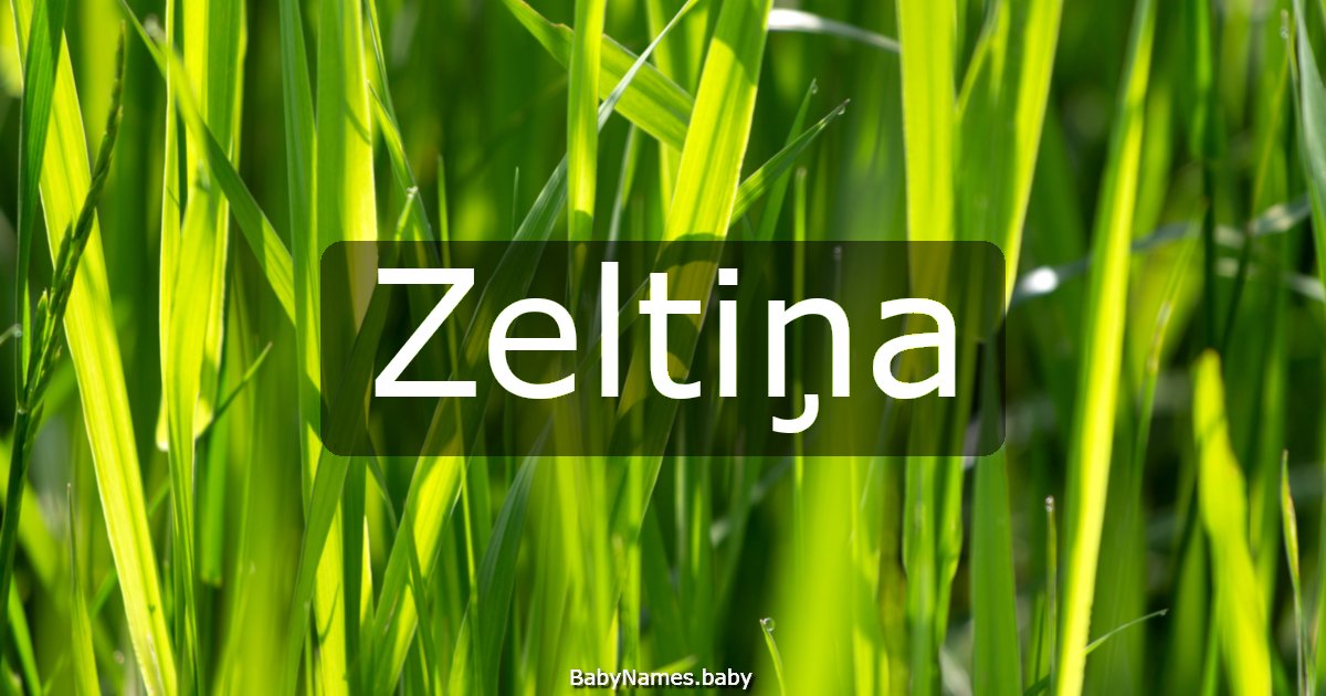 Zeltiņa