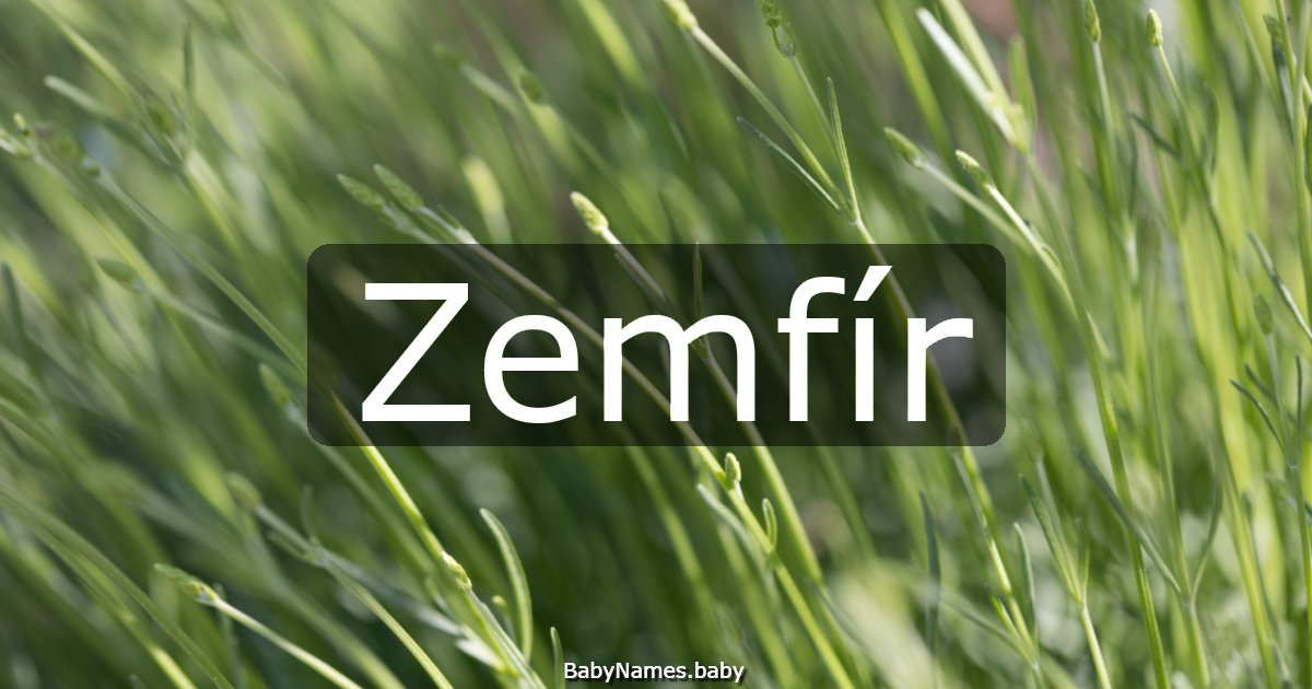 Zemfír