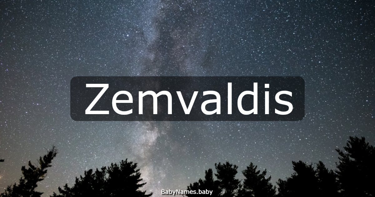 Zemvaldis