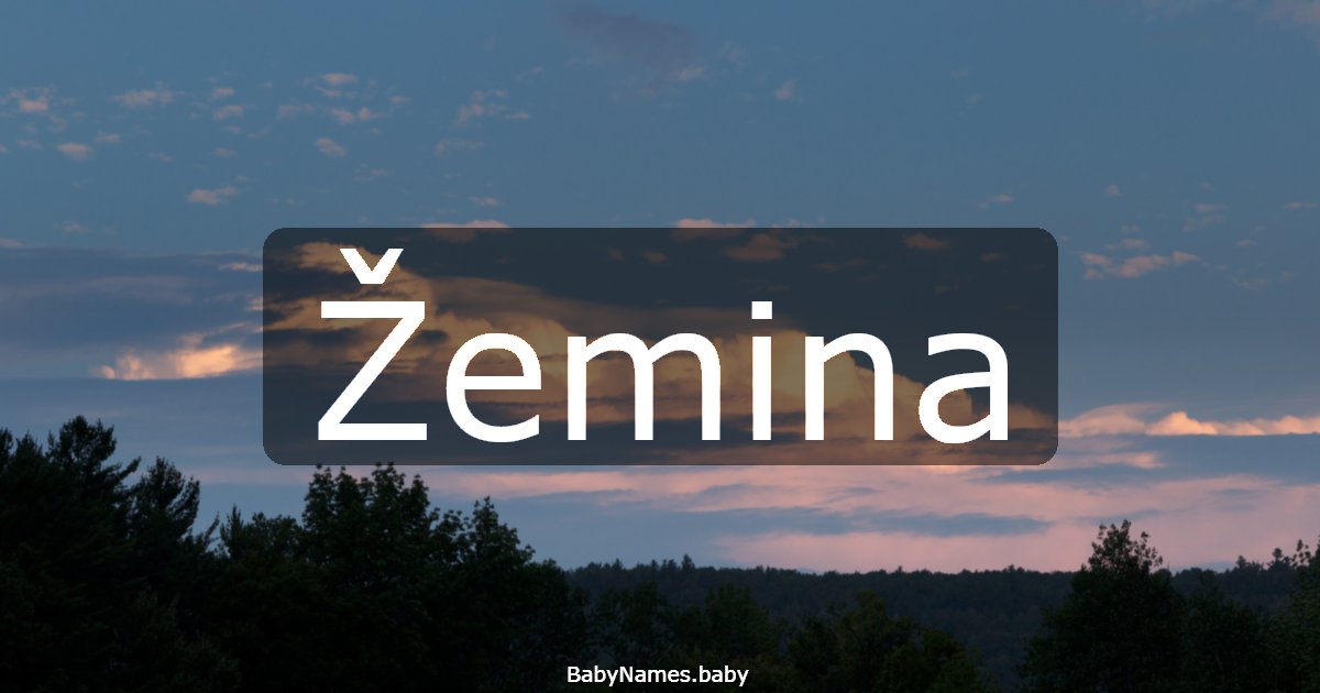 Žemina