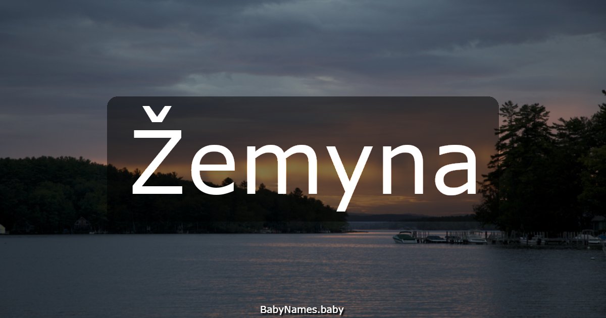 Žemyna
