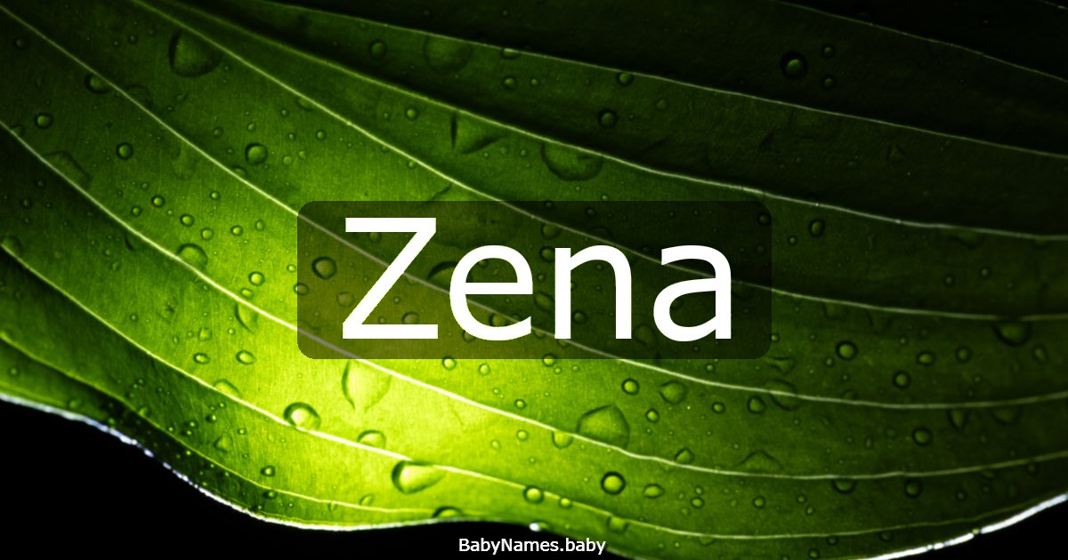 Zena