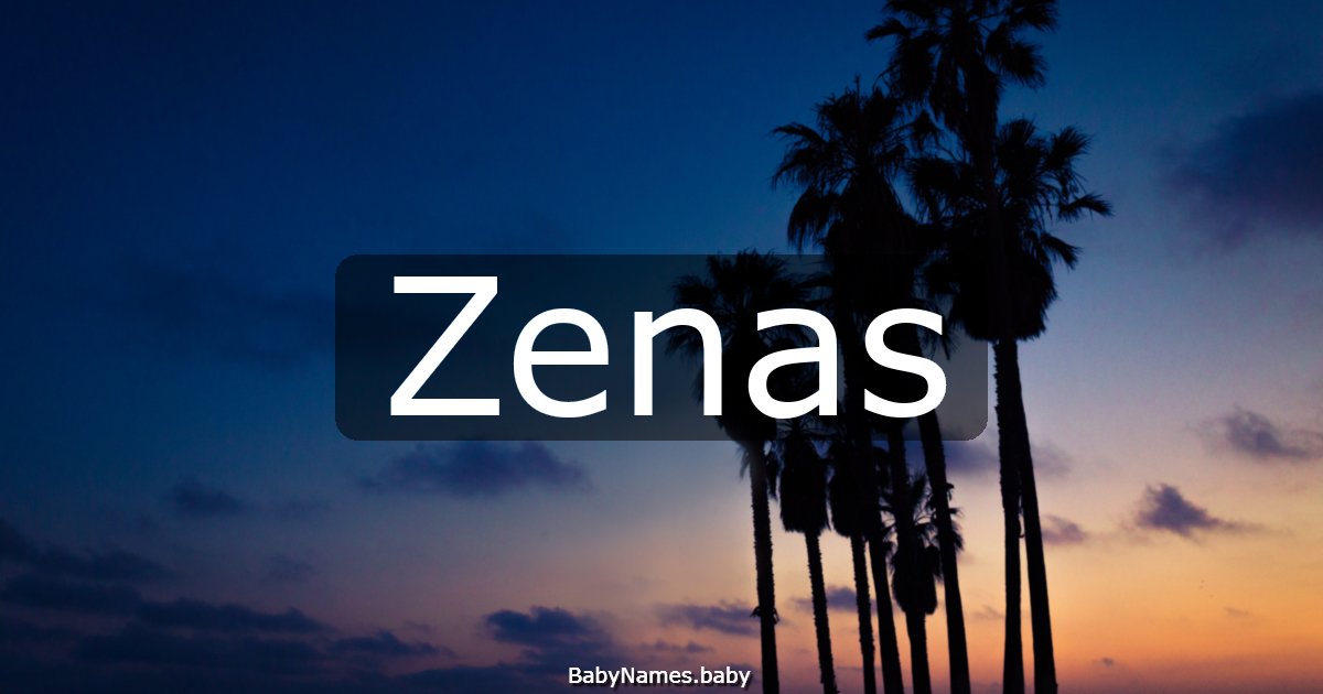 Zenas