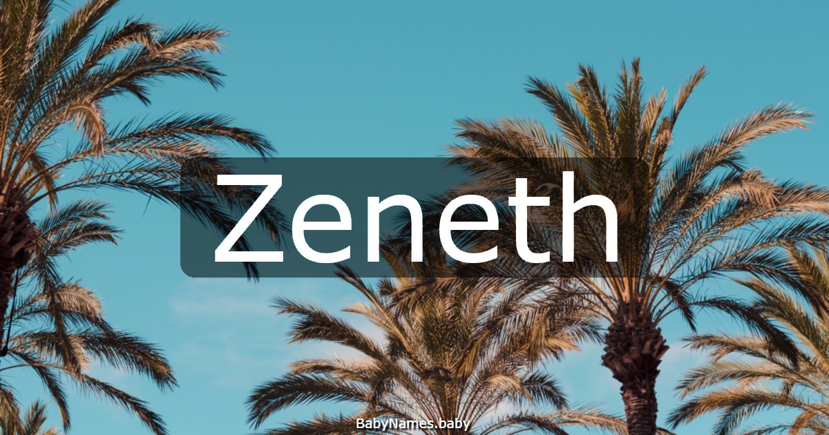 Zeneth