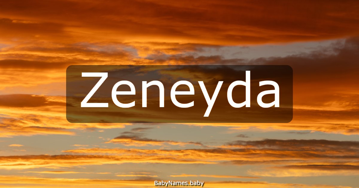 Zeneyda
