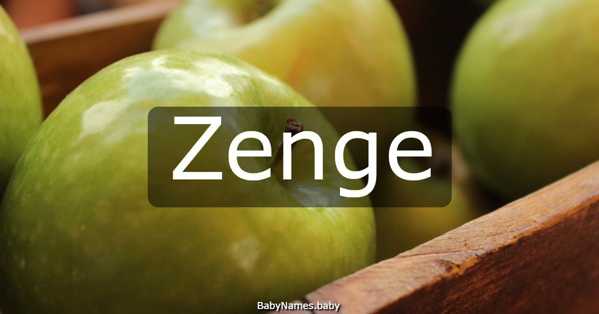 Zenge