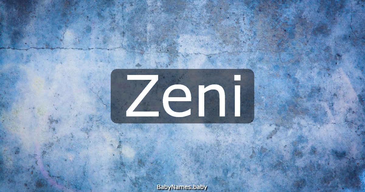 Zeni