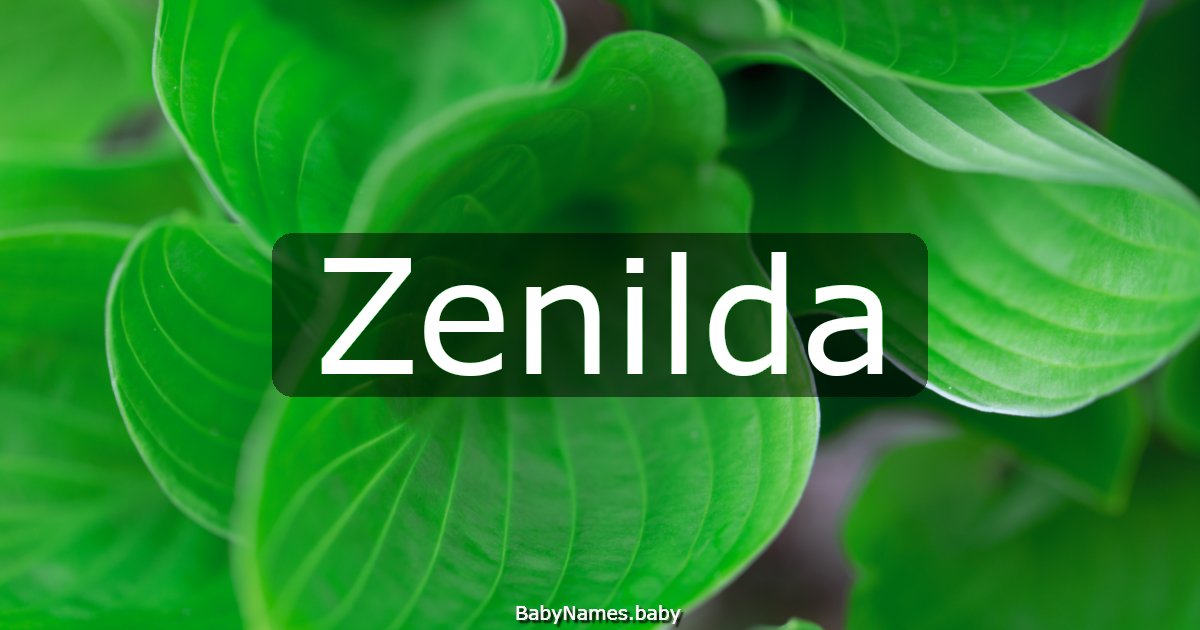 Zenilda