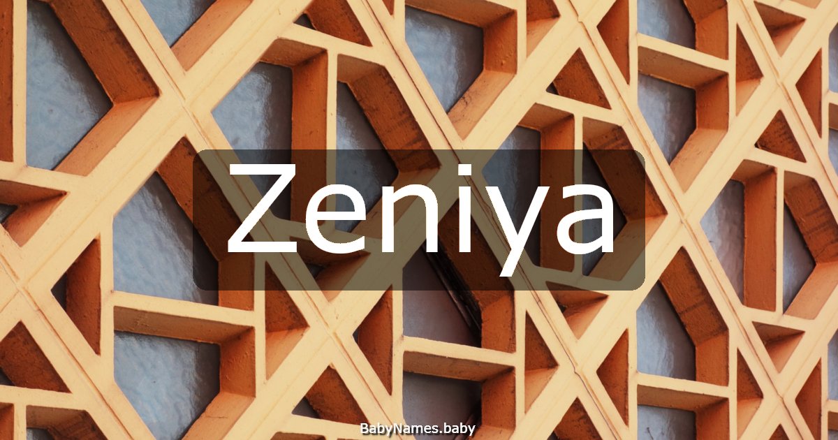 Zeniya