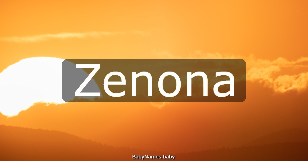 Zenona