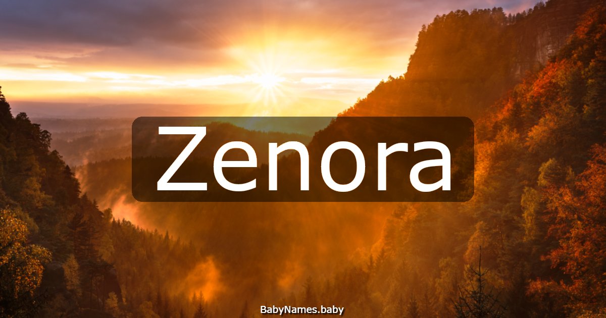 Zenora