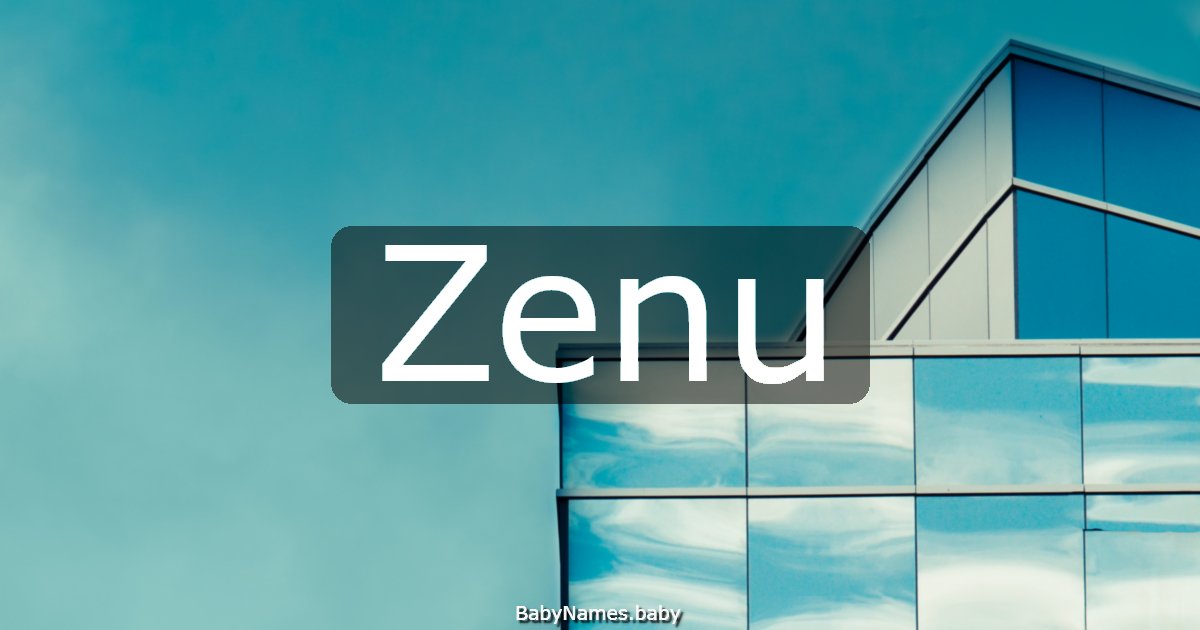 Zenu