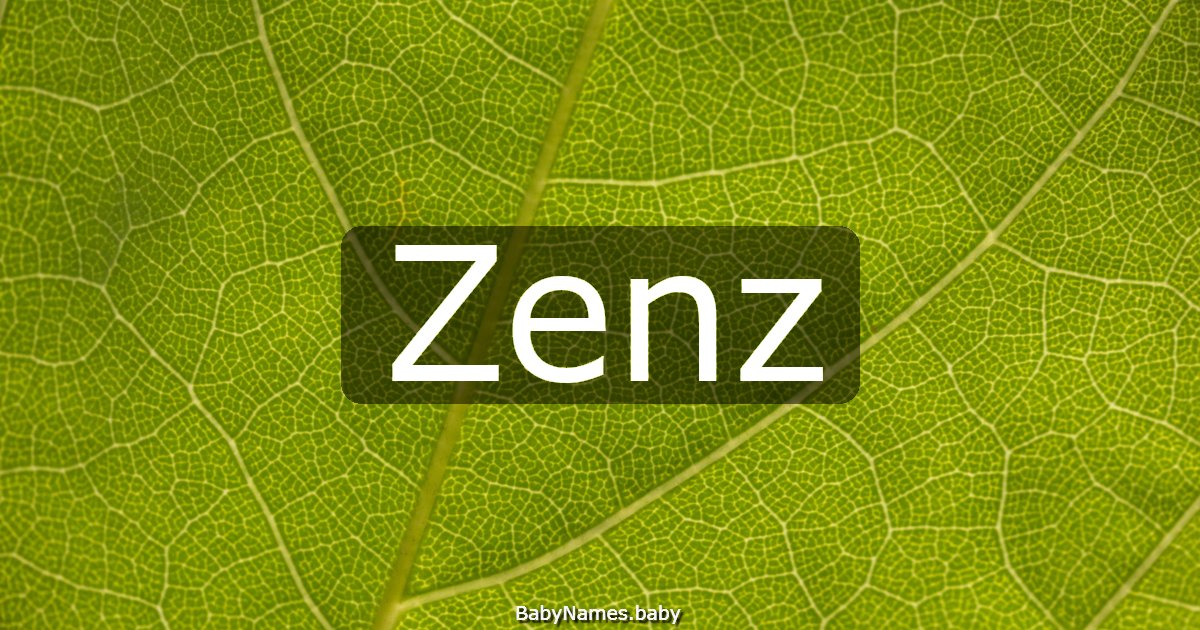 Zenz