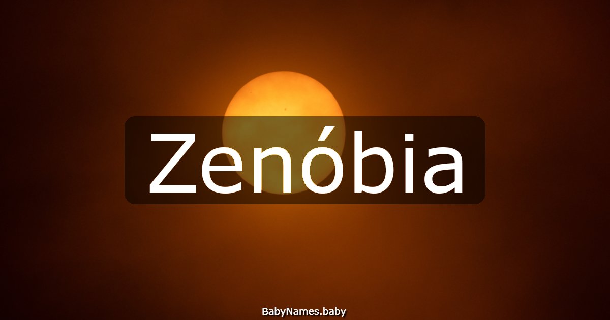Zenóbia