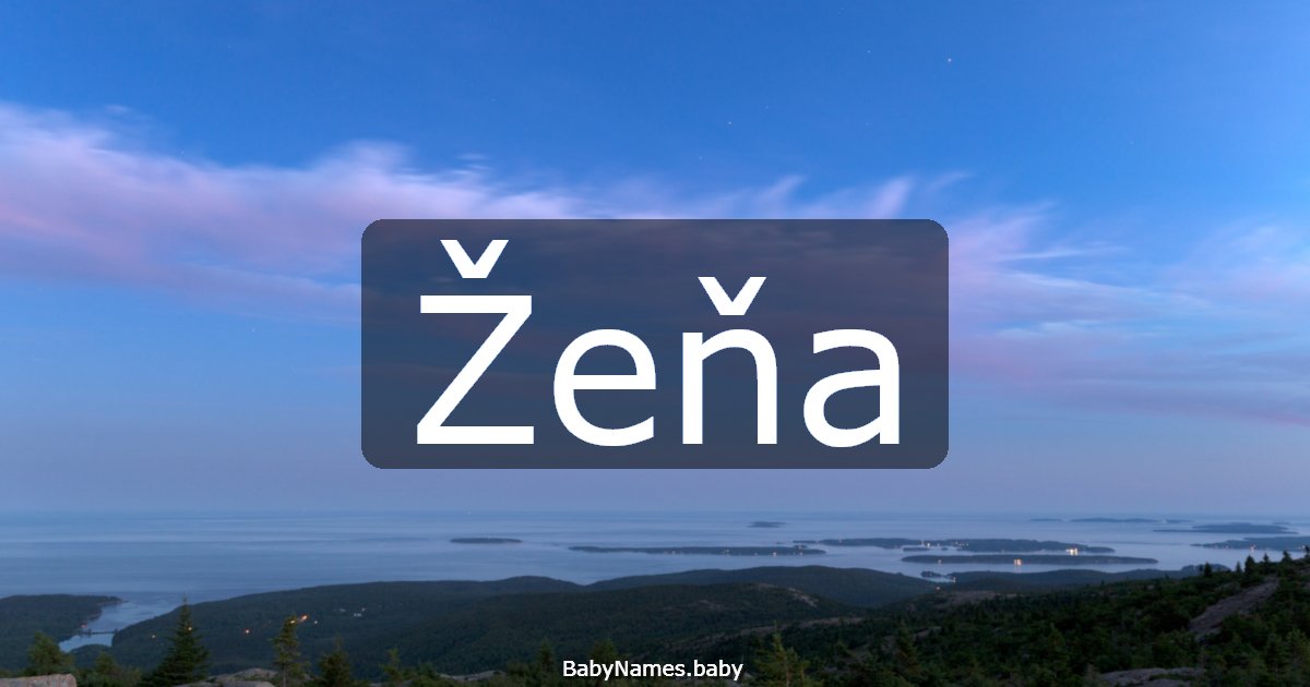 Žeňa