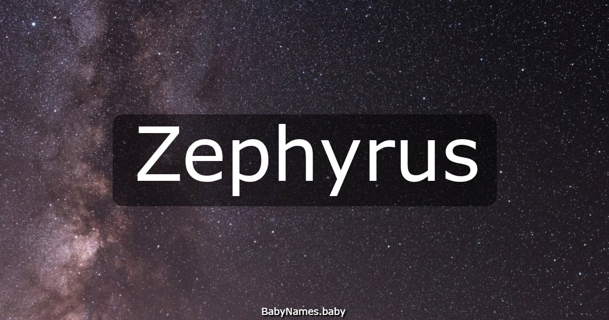 Zephyrus