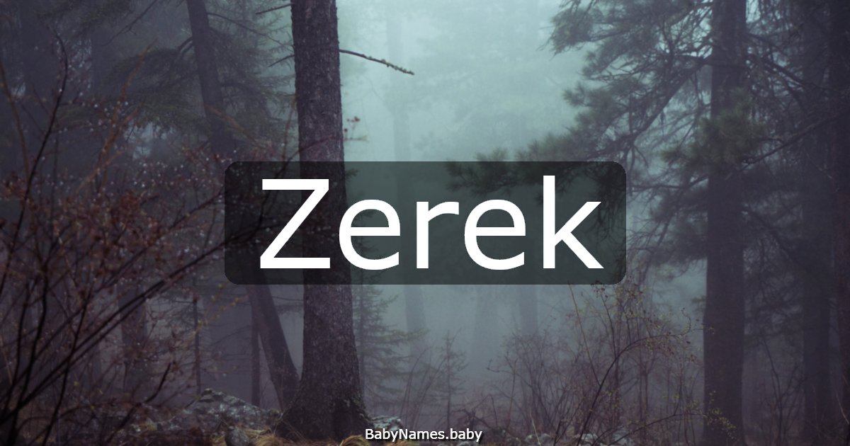 Zerek