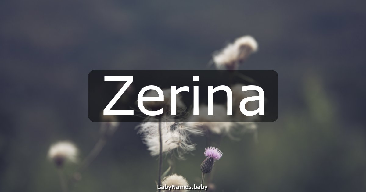 Zerina