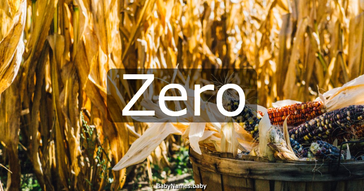 Zero