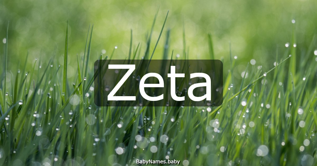 Zeta
