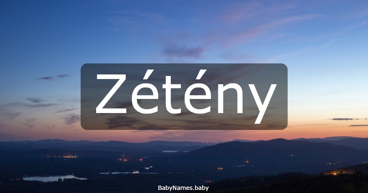 Zétény