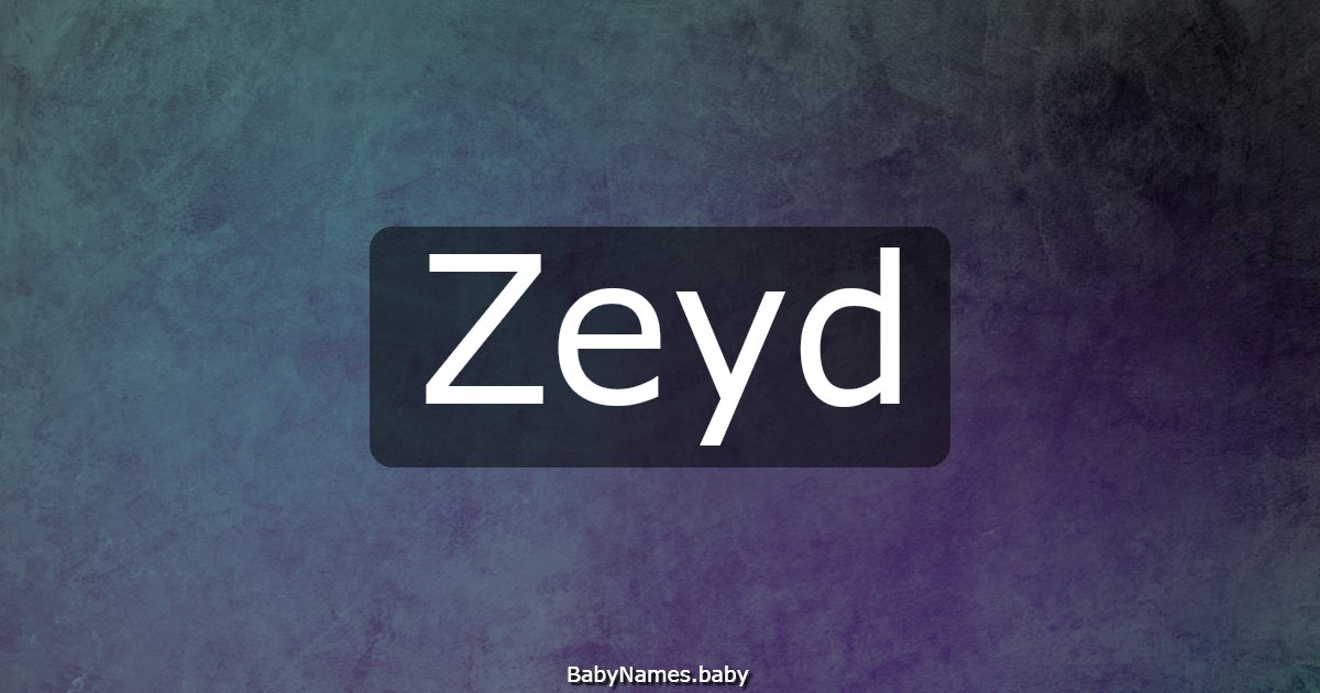 Zeyd