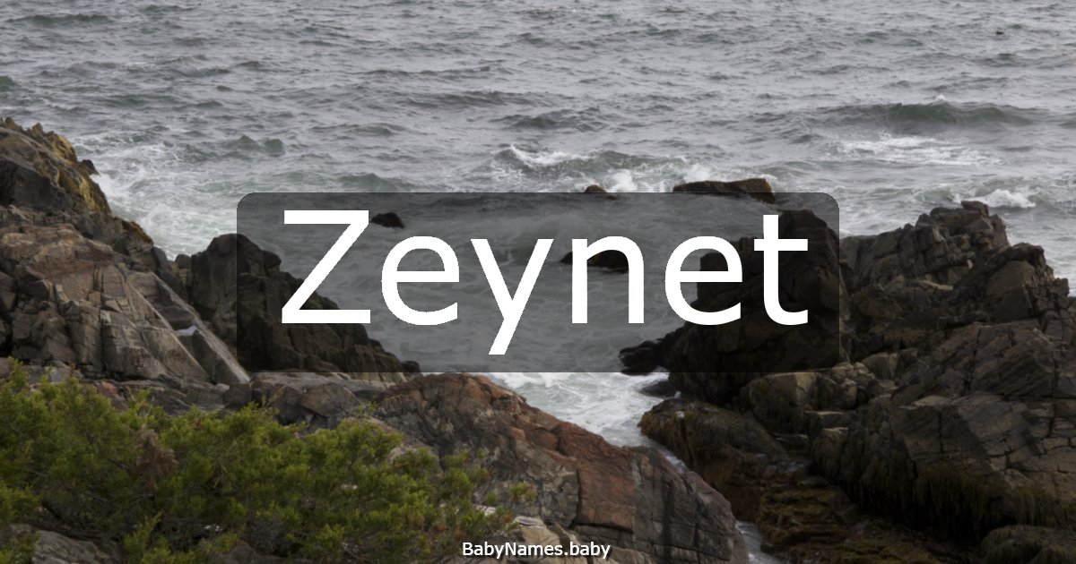 Zeynet
