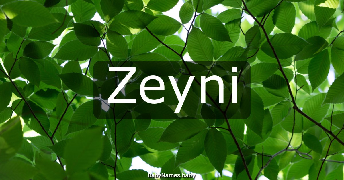 Zeyni
