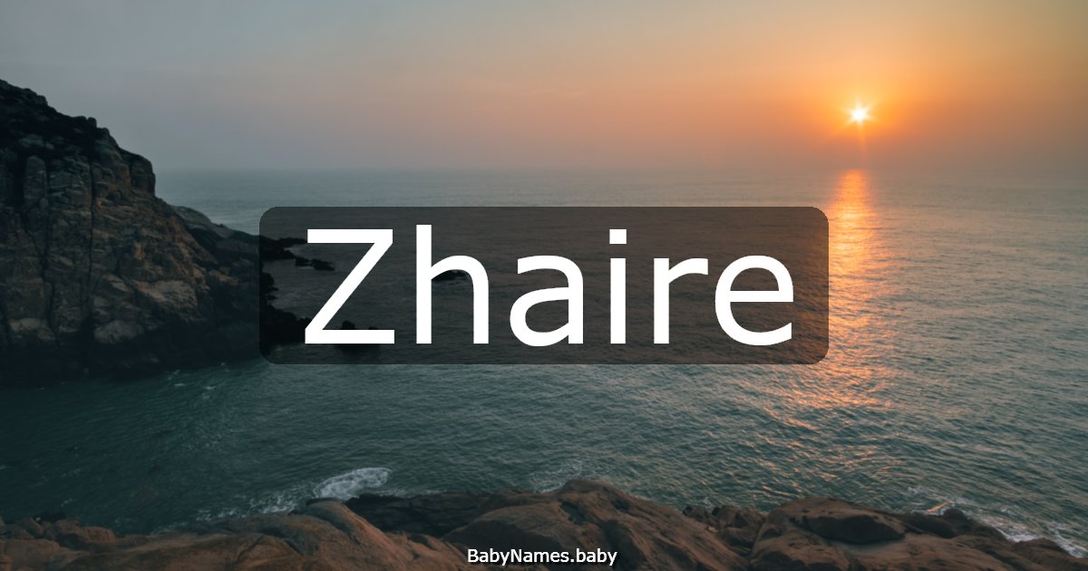 Zhaire