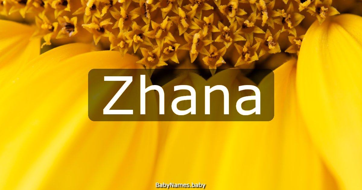 Zhana