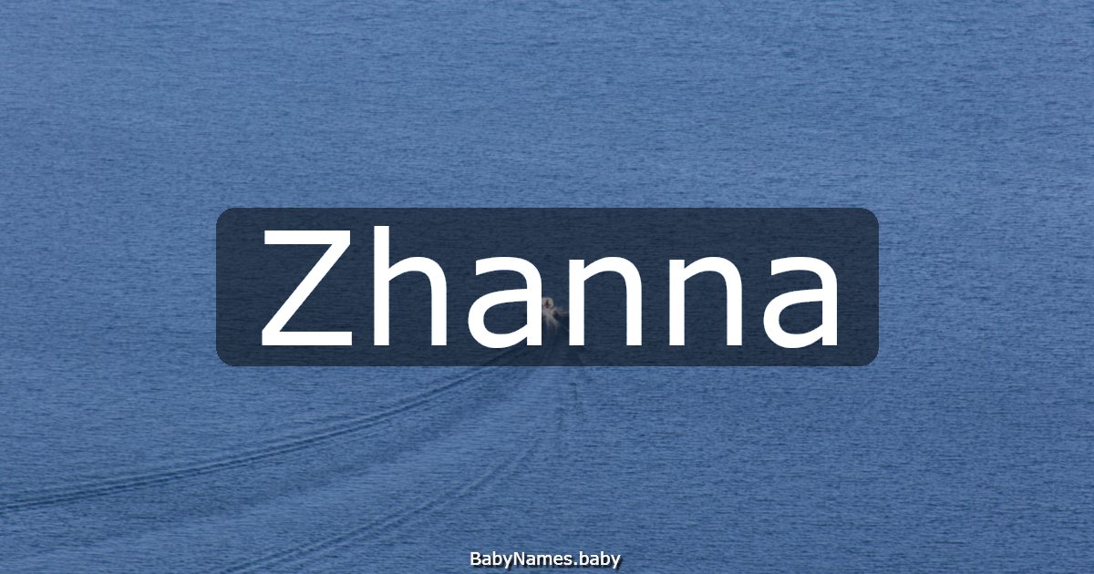 Zhanna