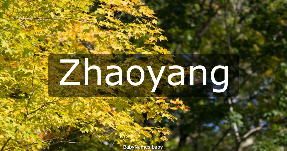 Zhaoyang