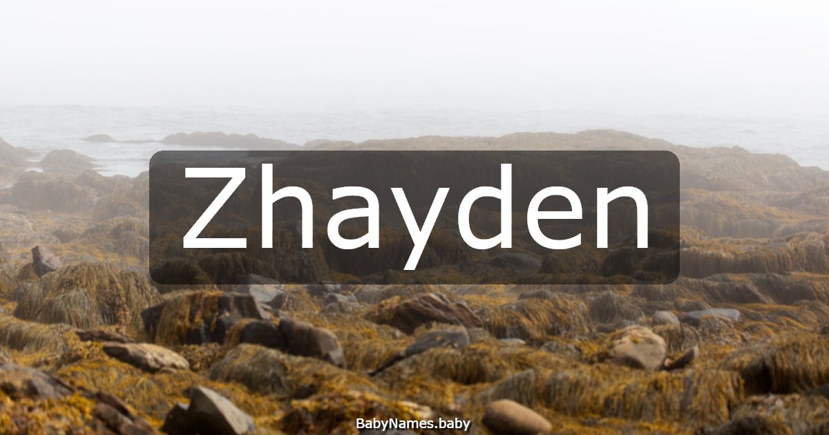 Zhayden