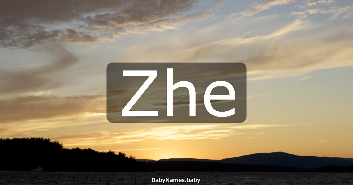 Zhe
