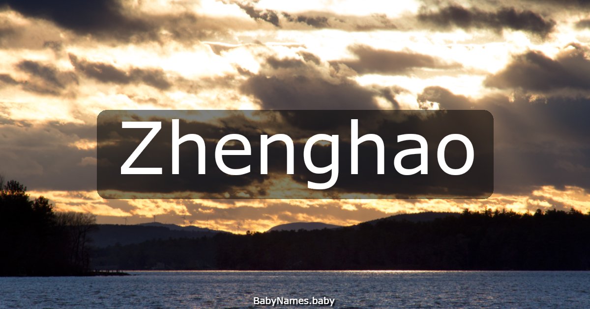 Zhenghao