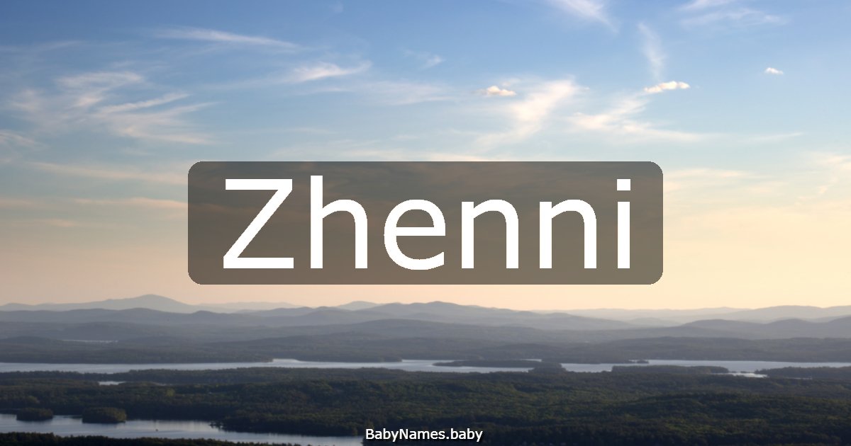 Zhenni