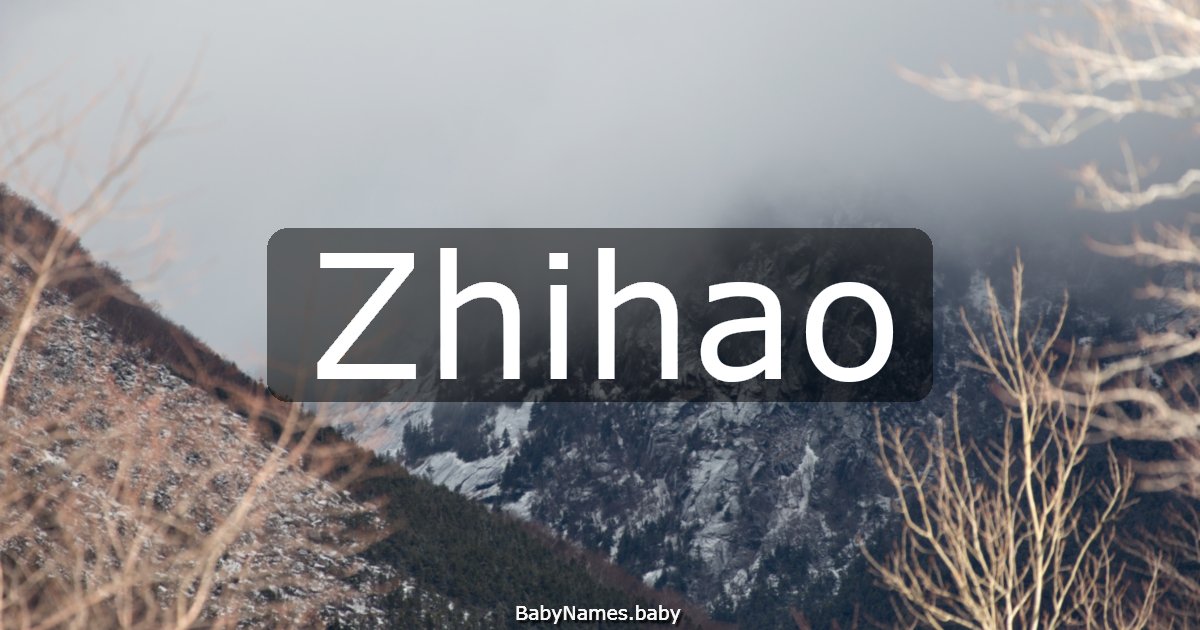Zhihao