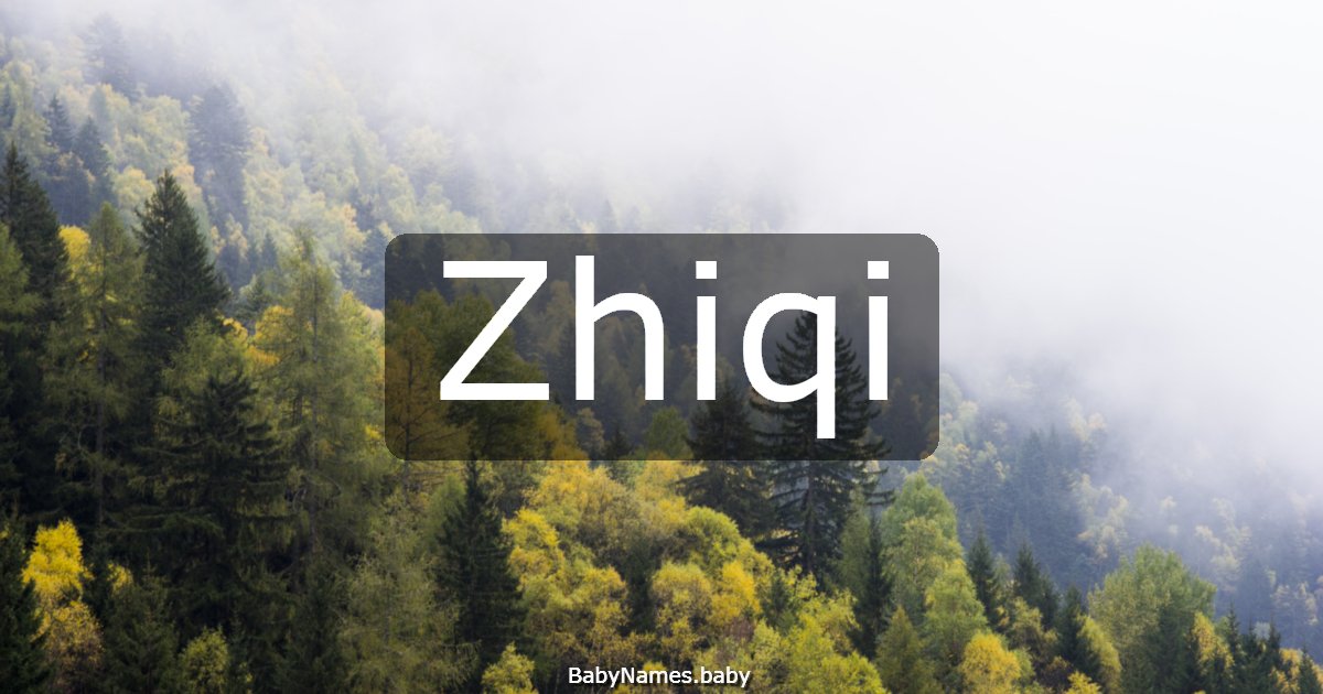 Zhiqi