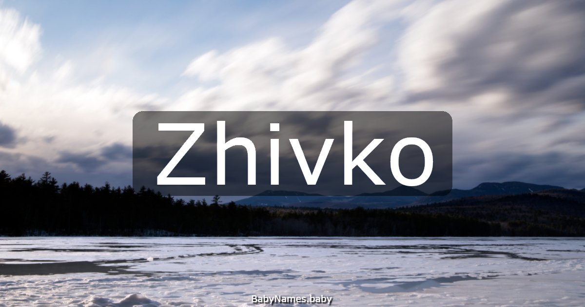 Zhivko