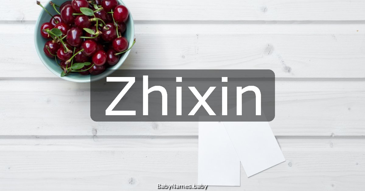 Zhixin
