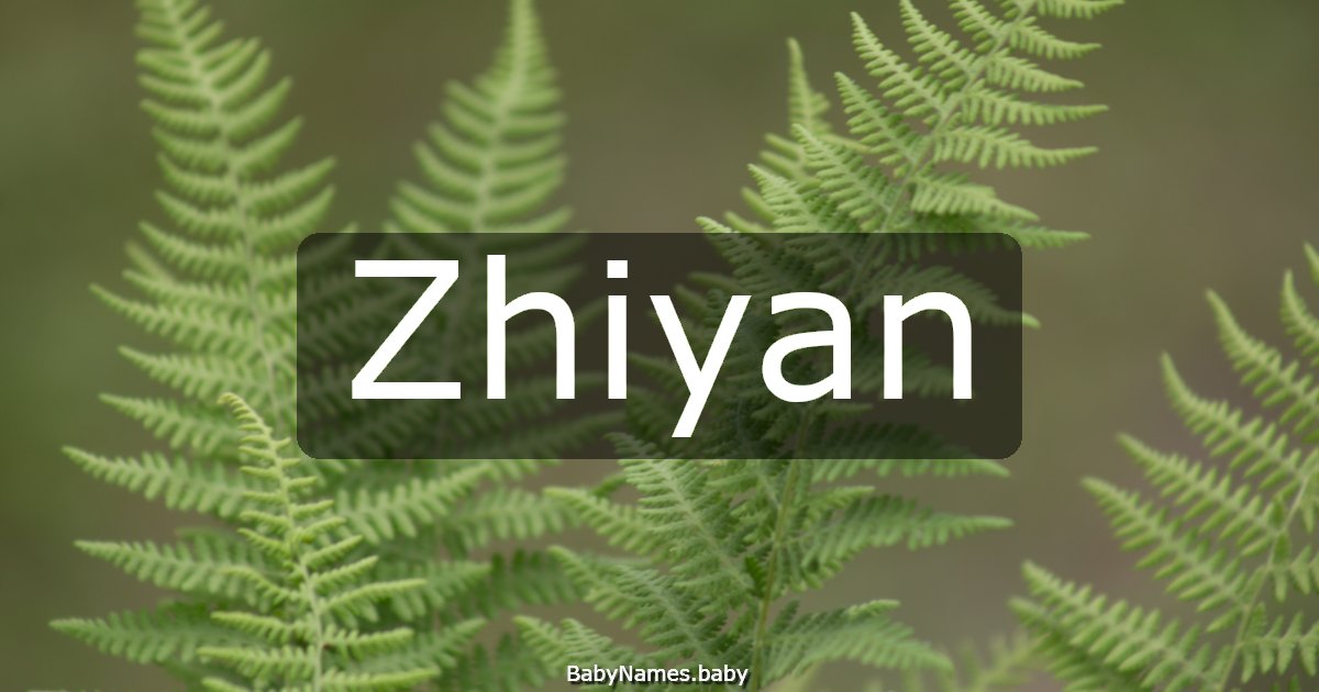 Zhiyan